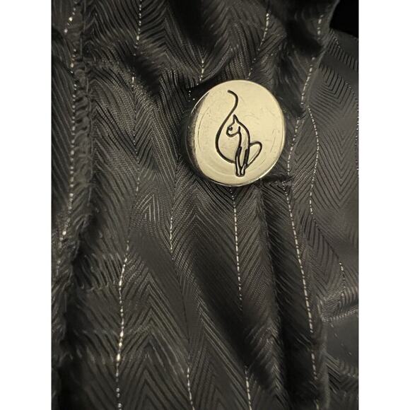 Vintage Baby Phat Y2K Jacket Coat 90’s 2000’s Size Small Dark Grey - Picture 5 of 13